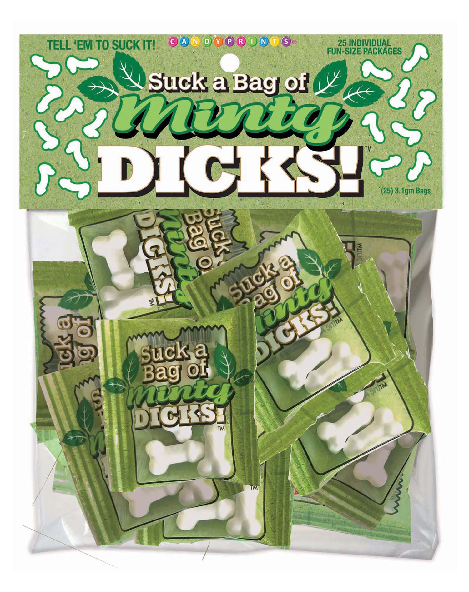 Suck A Bag Of Minty Dicks – Fruit Flavored Candy Edibles > Relaxation Zone > Edible Treats