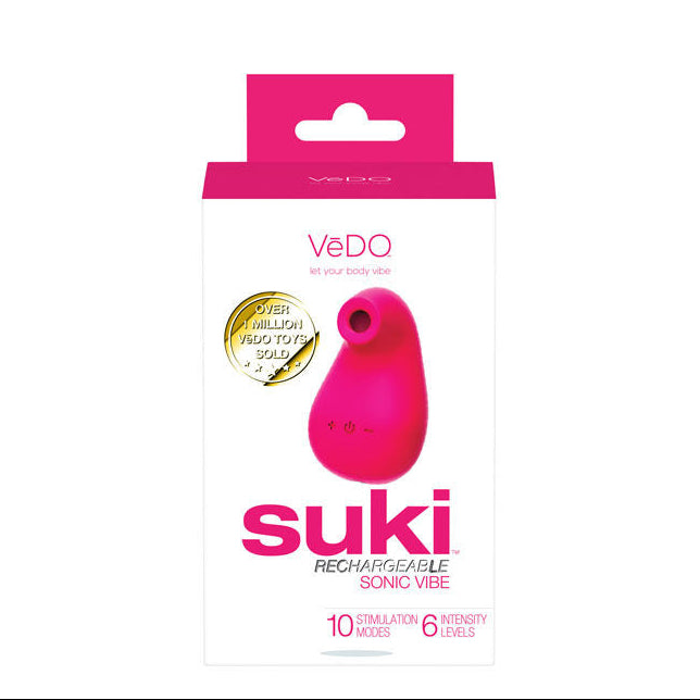 Suki Sonic Clitoral Vibrator with 10 Modes > Sex Toys For Ladies > Air Pulsation