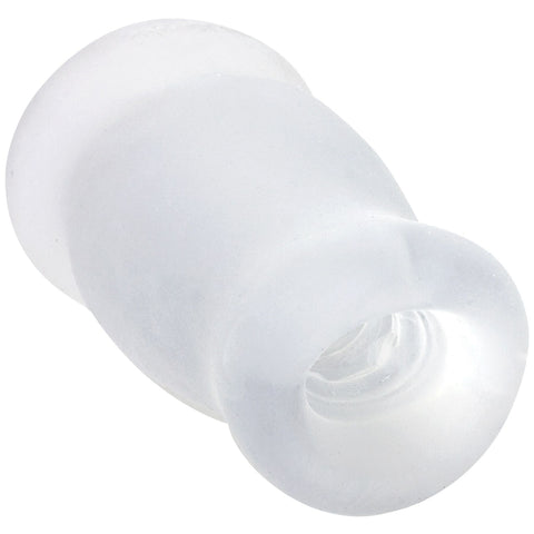 Super Sucker Clear Ultraskyn Masturbator with Real Mouth Design Strokers - Manual