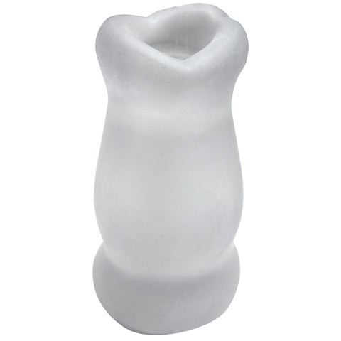 Super Sucker Clear Ultraskyn Masturbator with Real Mouth Design Strokers - Manual