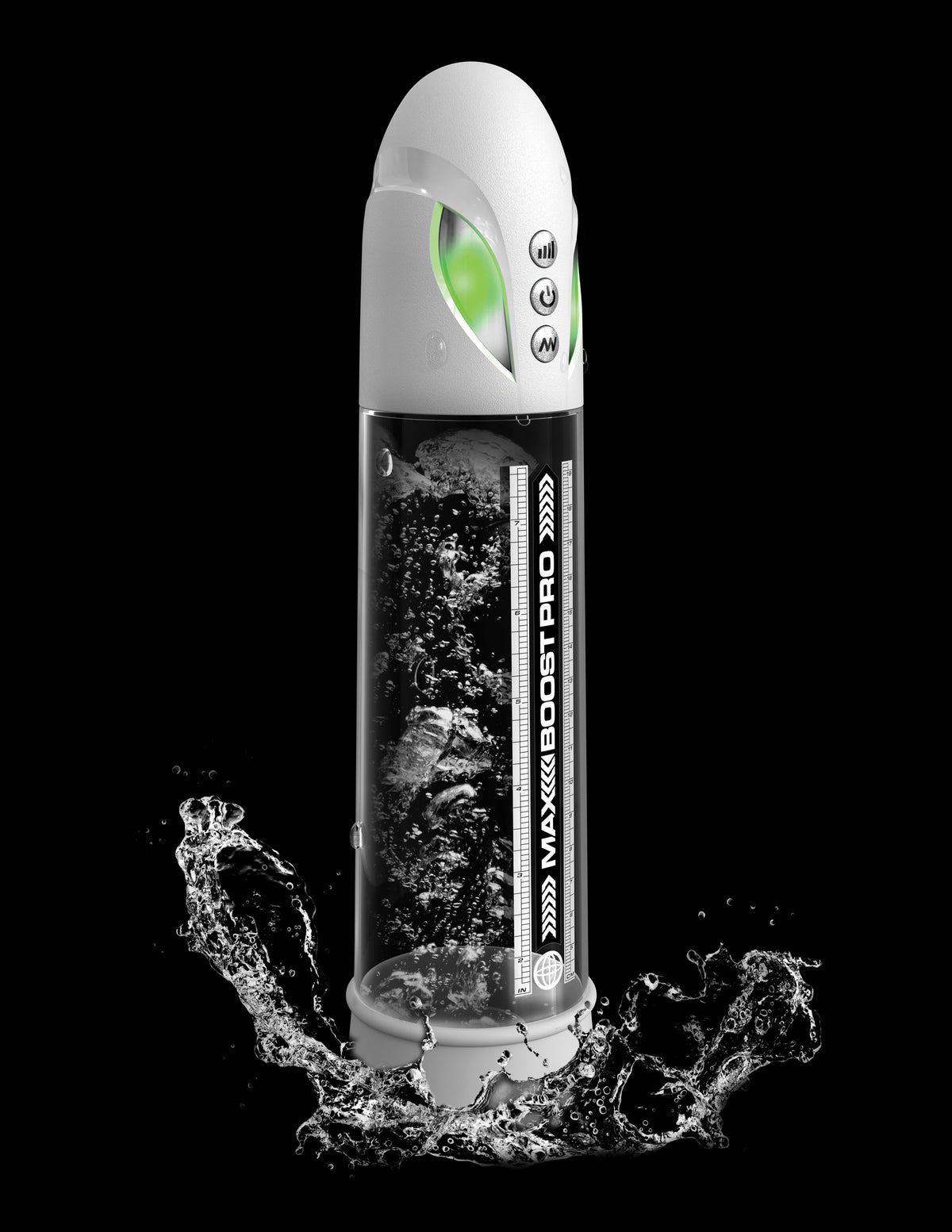 Pump Worx Max Boost Pro Flow Premium Penis Pump White > Pumps > Penis Pumps Electric