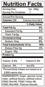 Sweet Ass Strawberry Flavored Erotic Gummies Candy 60g Bag > Novelties > Candy & Edible Items