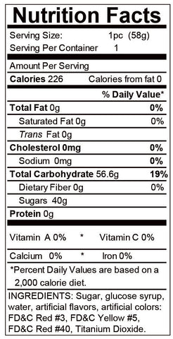 Sweet Ass Strawberry Flavored Erotic Gummies Candy 60g Bag > Relaxation Zone > Edible Treats