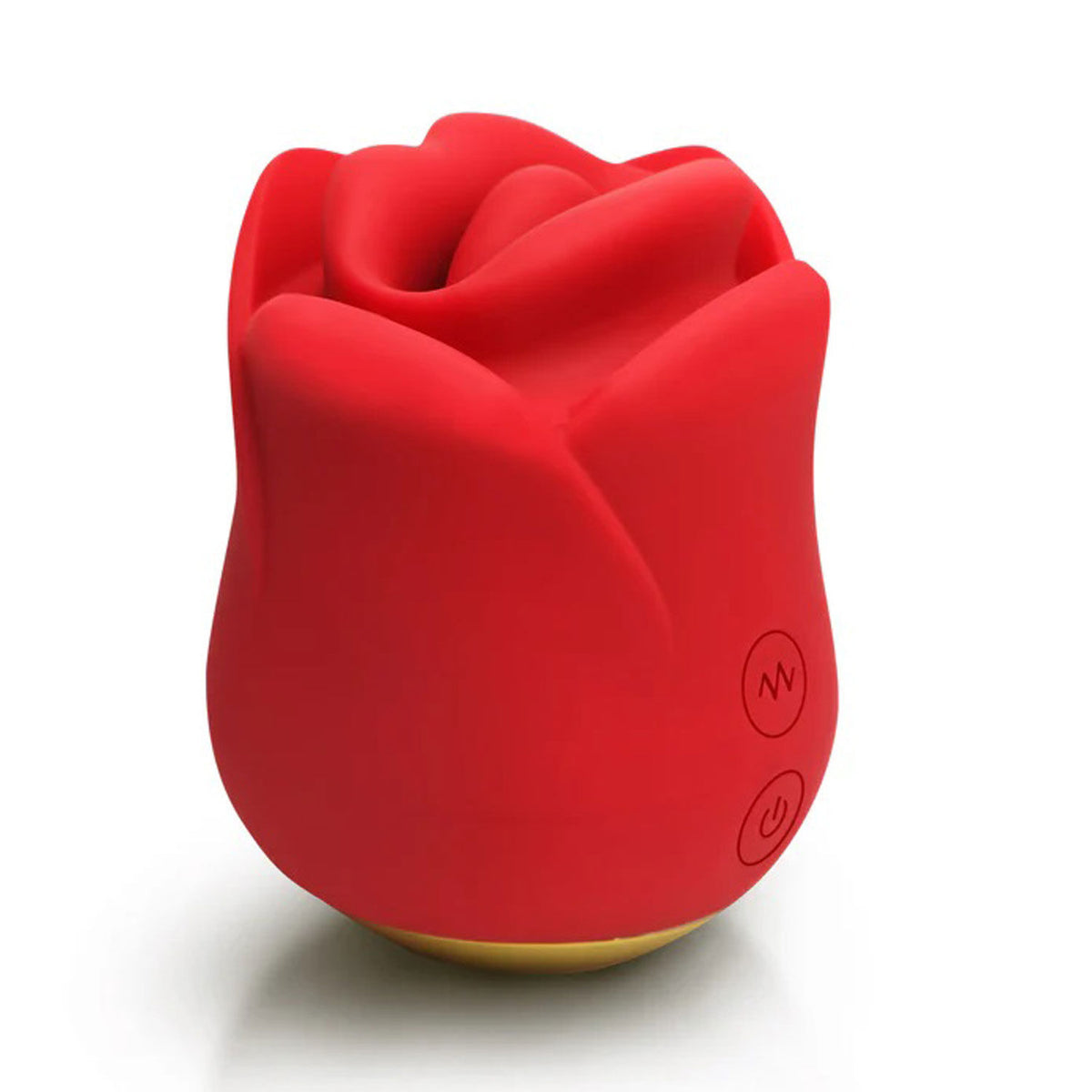 Sweet Kiss Red Silicone Clitoral Stimulator with Vibration > Sex Toys For Ladies > Rose Stimulators