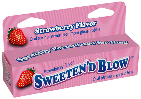 Sweeten'd Blow Bubble Gum Flavored Edible Oral Sex Gel Oral Gels & Sprays