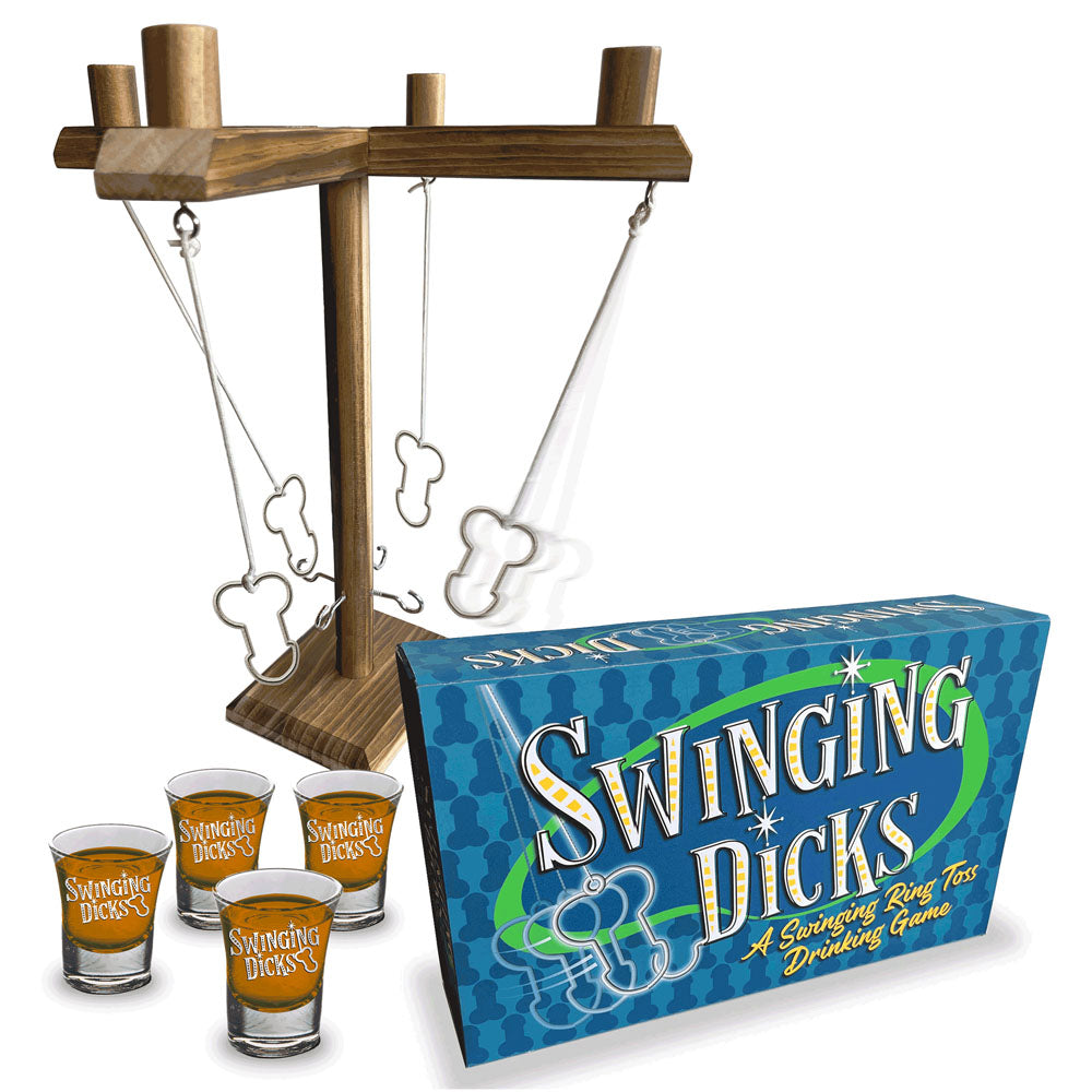 Swinging Dicks Party Game – High-Energy Game for 2 to 4 Players > Novelties > Games