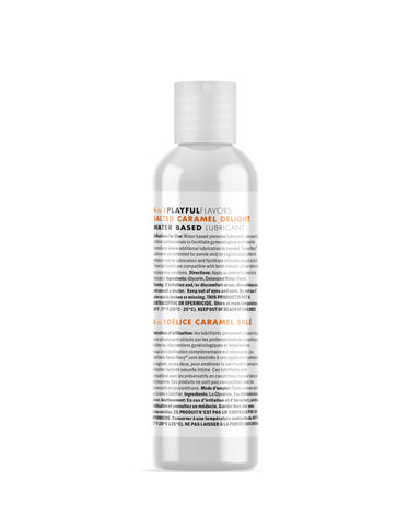 Swiss Navy 4 In 1 Playful Flavors Salted Caramel Delight 1 Fl Oz Flavoured Lube
