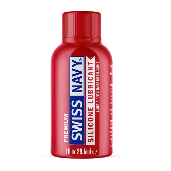 Swiss Navy Silicone Lubricant 1 fl. oz / 30ml Premium Silicone-Based Lubricant > Lube > Silicone