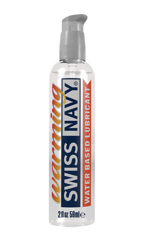 Swiss Navy Warming Lubricant 2 Ounce Water Based Personal Lubricant Water Based Lube