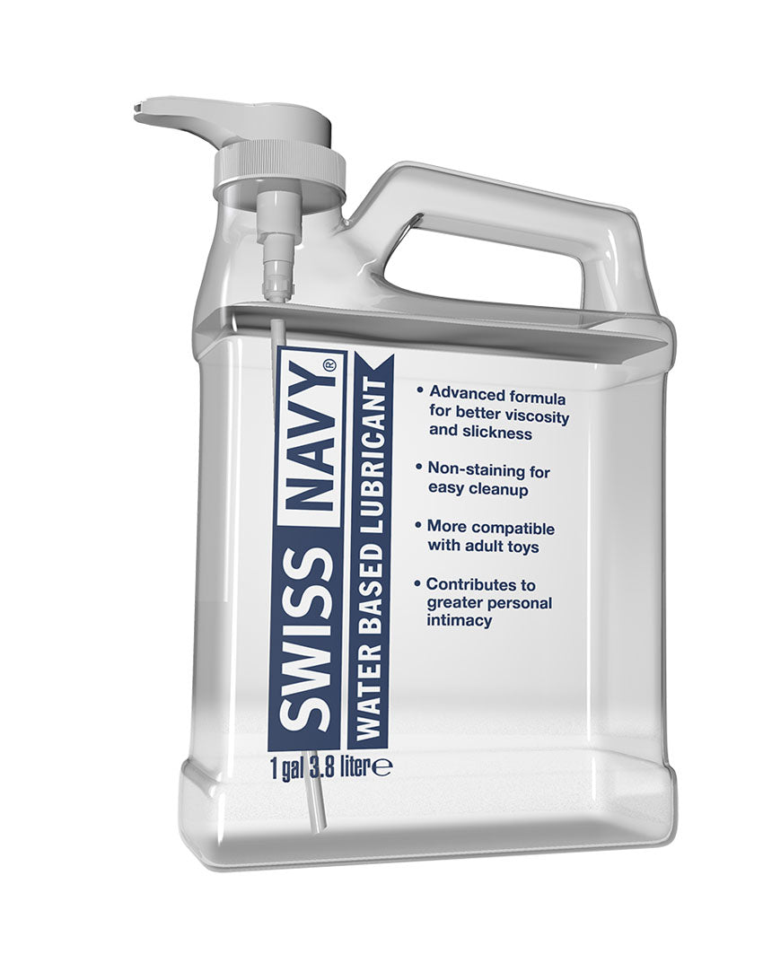 Swiss Navy Water Based Lubricant 1 Gallon 3.8 Liters Secondary image