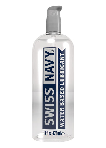 Swiss Navy Water Based Lubricant 16 Ounce 473 ml Water Based Lube
