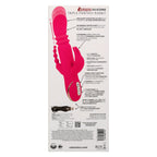 Jack Rabbit Signature Heated Silicone Triple Fantasy Rabbit Vibrator Pink > Vibrators > Ladies > Rabbit Multi