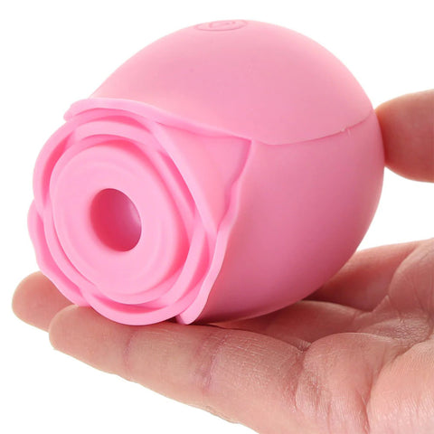 10X Wild Rose Silicone Suction Stimulator Pink Rose Stimulators