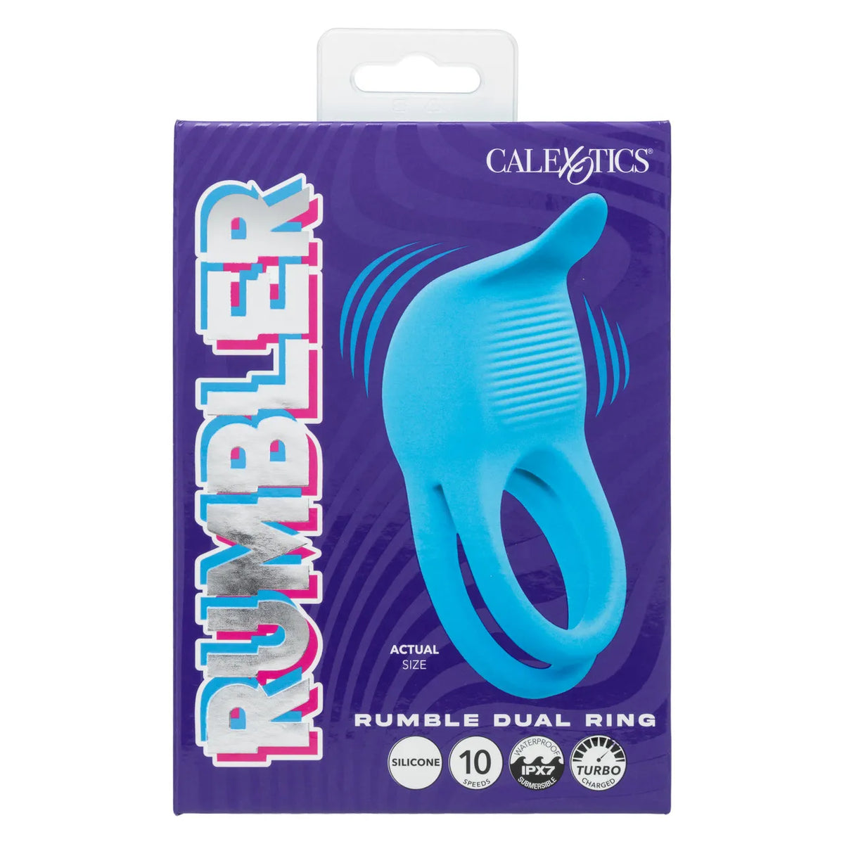 Rumbler Rumble Dual Ring Vibrator Waterproof Silicone > Sex Toys > Couples Toys