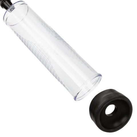 Peak Edging Intimate Kit with Pump Ring and Stroker Black Clear Pumps