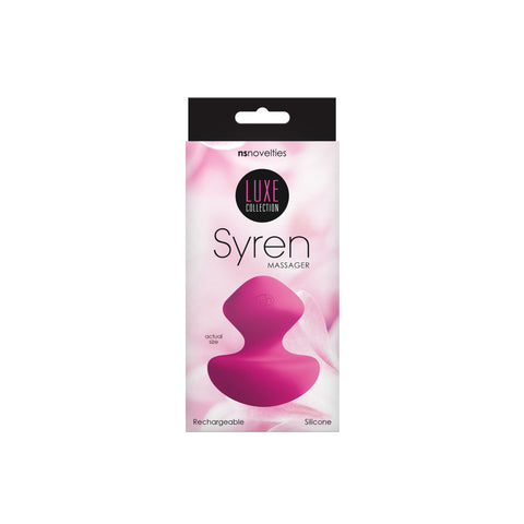 Luxe Syren Pink Mini Massager Waterproof Silicone Vibrator Vibrators