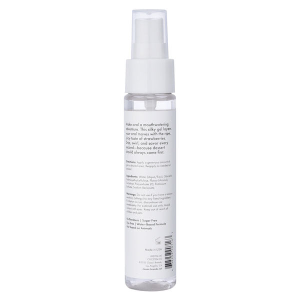 Blow Me Strawberry Oral Sex Gel – Kissable Flavored Intimate Gel > Lube > Oral Gels & Sprays