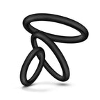 Performance VS4 Pure Premium (Black) – Silicone Cock Rings Set > Cock Ring > Sets