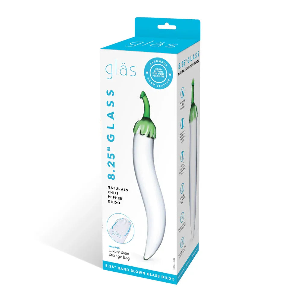 Glas Naturals Chili Pepper Glass Dildo Eco-Friendly Toy > Glass > Dildos