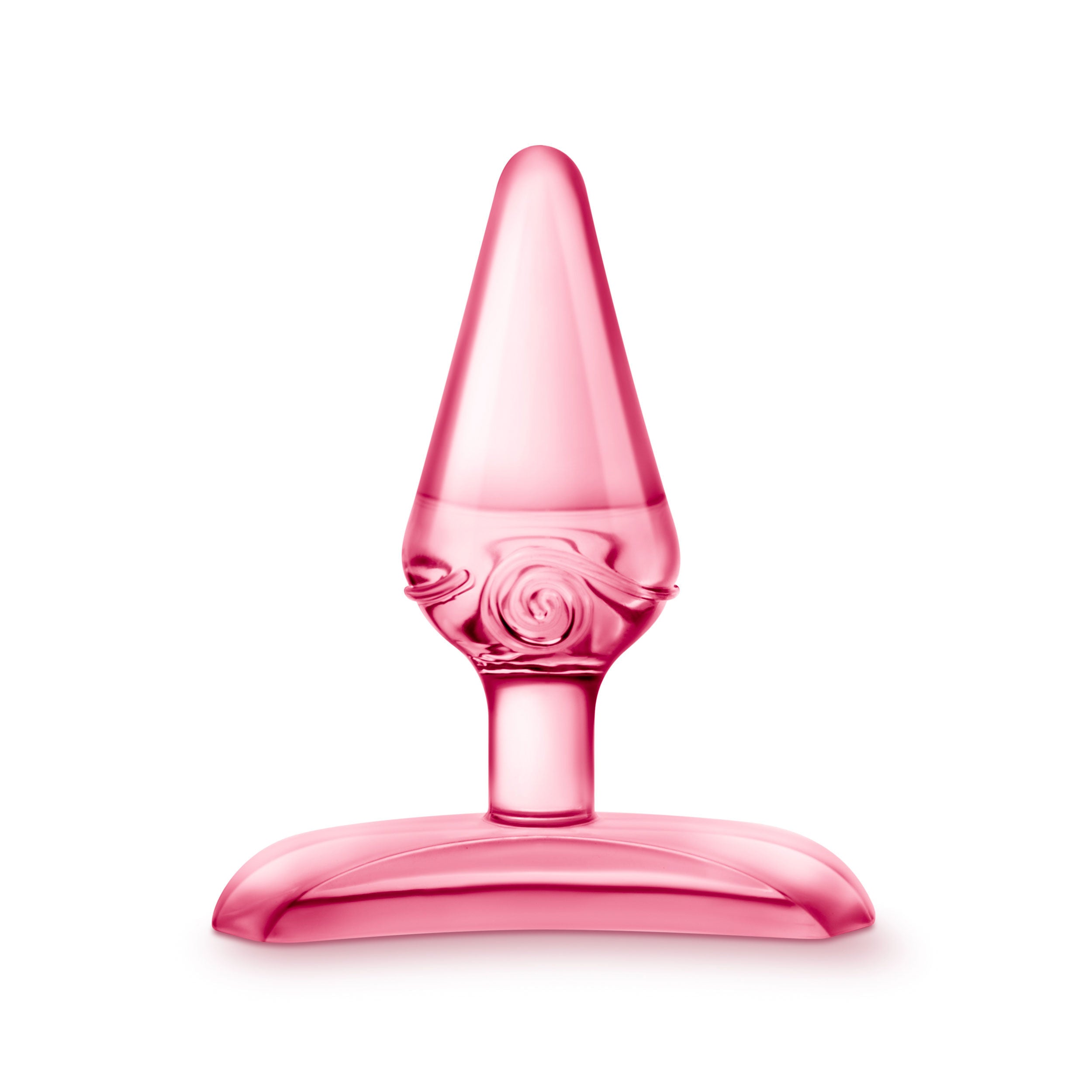 Blush Jolly Plug Blue Beginner Anal Toy for Comfortable Play Pink Butt Plugs