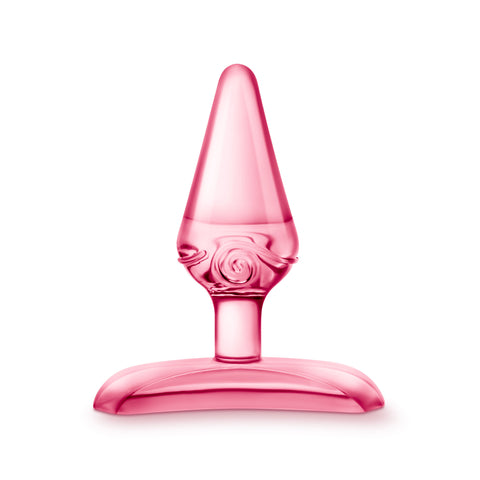 Blush Jolly Plug Blue Beginner Anal Toy for Comfortable Play Pink Butt Plugs