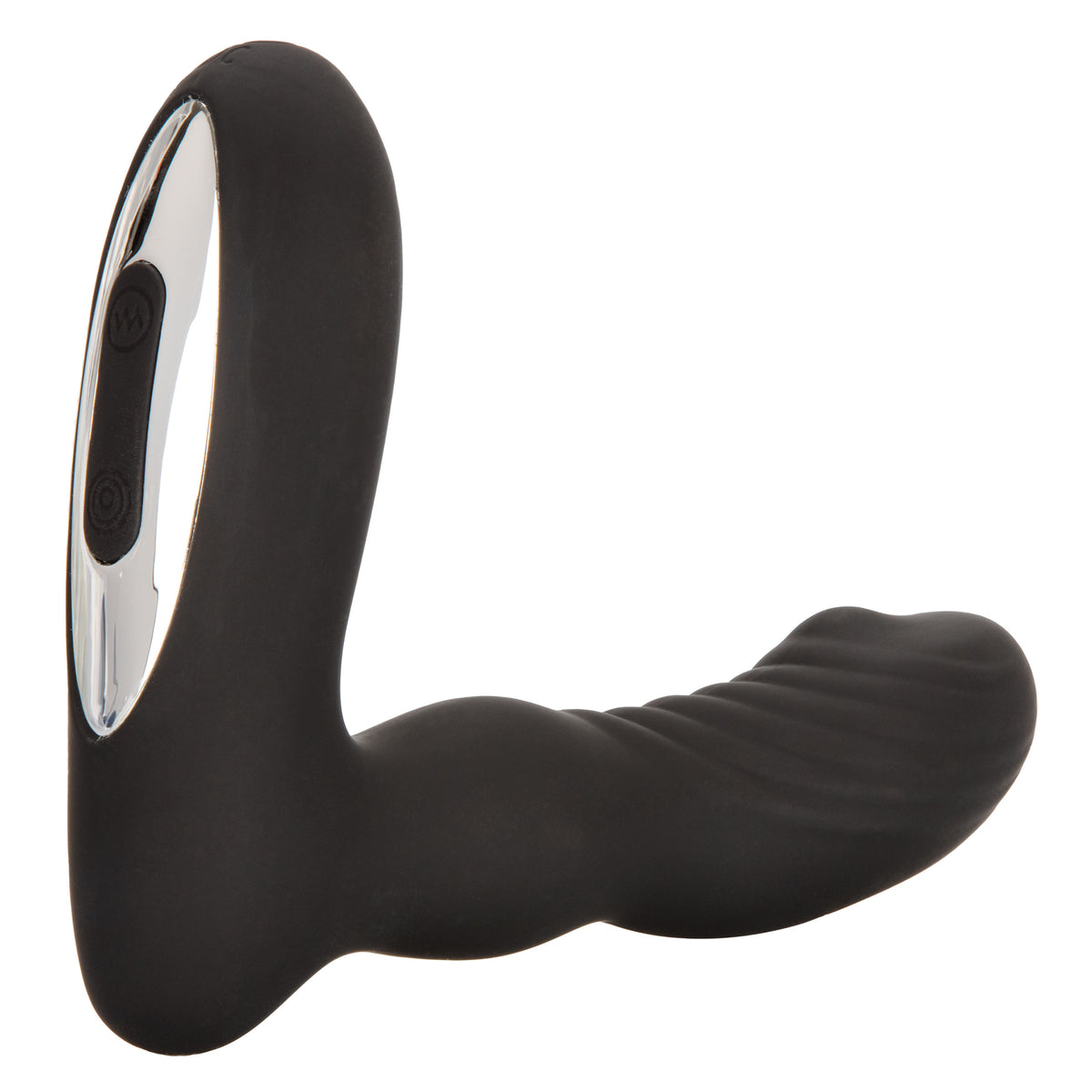 Eclipse Silicone Wireless Anal Probe with 12 Vibration Modes Black Prostate Tools