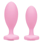 First Time Crystal Booty Duo (Heart-Shaped Crystals) – Decorative Butt Plugs > Anal Range > Butt Plug Kits
