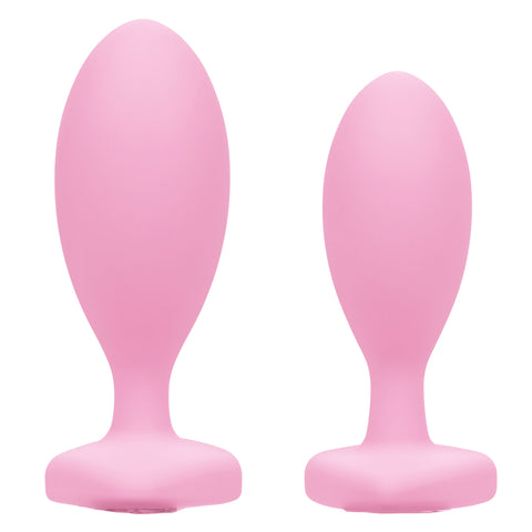 First Time Crystal Booty Duo Butt Plugs > Anal Range > Butt Plug Kits