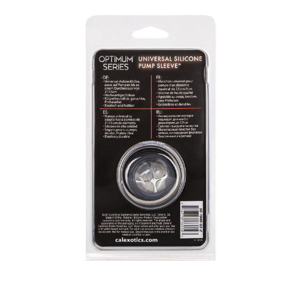 Optimum Series Universal Silicone Pump Sleeve Smoke PUMPS