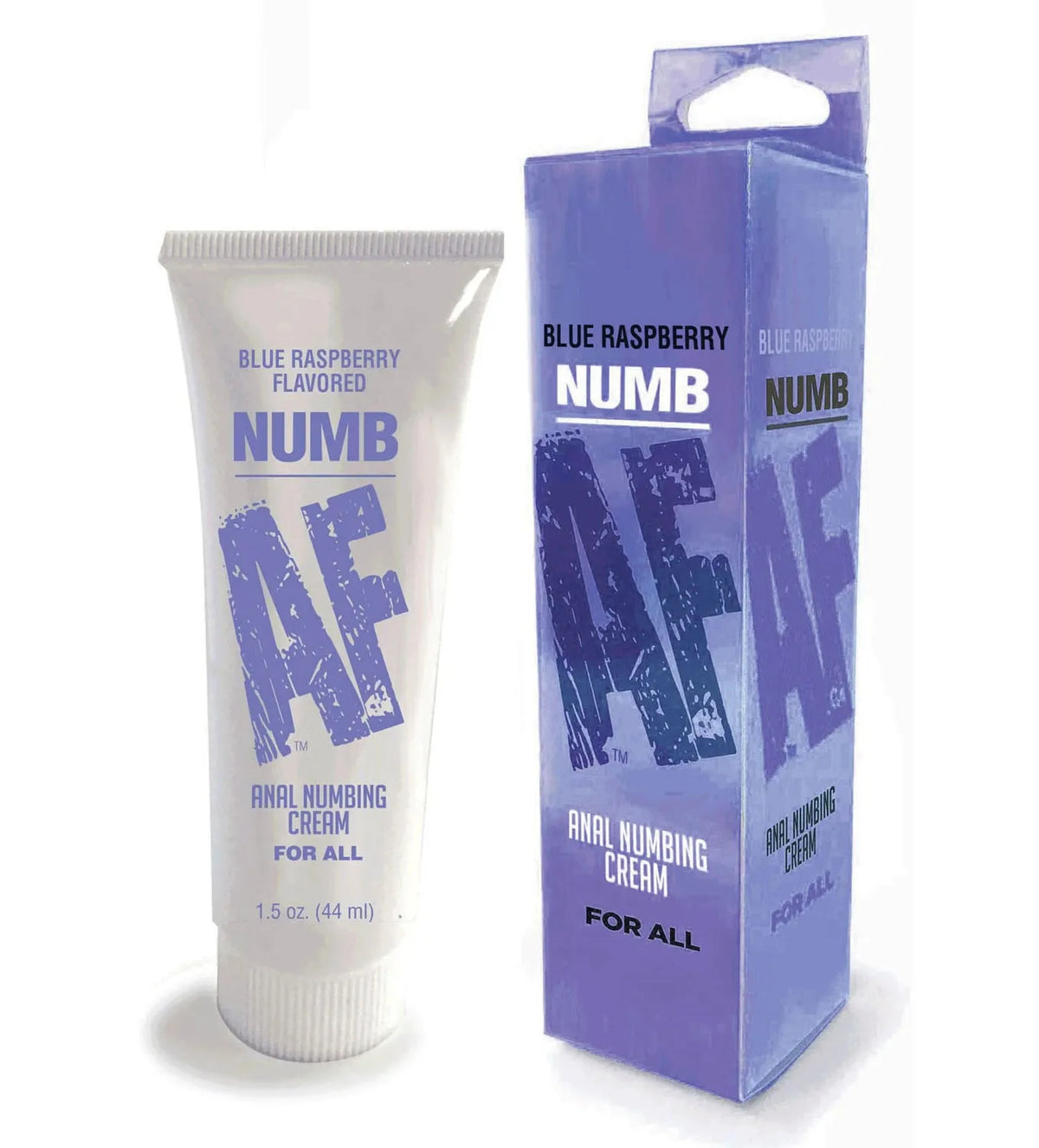 Numb Af Topical Anal Desensitizer Gel - Fast Acting 1.5 Ounce Blue Raspberry > Lube > Anal