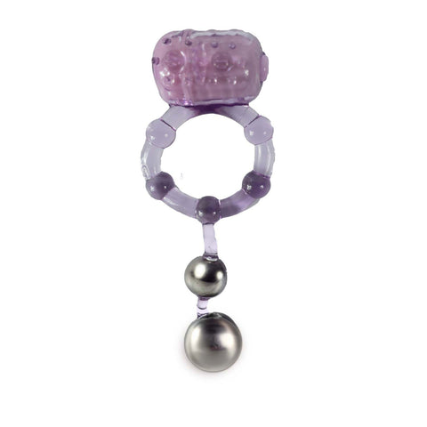 The Macho Ultra Erection Keeper - Purple Cock Rings Vibrating