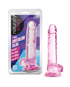 Naturally Yours Crystaline 7 Inch Dildo with Suction Cup Base > Dildos > Realistic Dildos
