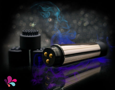 Rechargeable Pocket Plus Rose Gold Mini Vibrator With Tips BULLETS