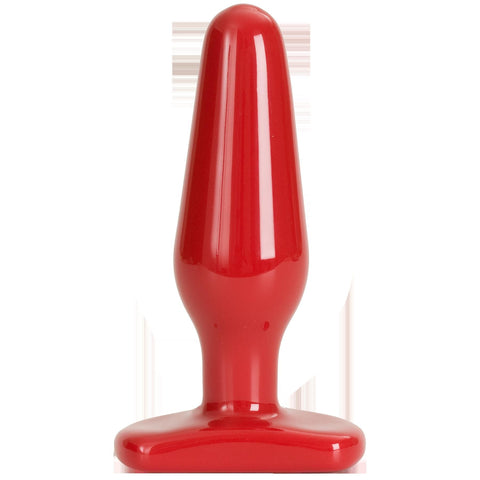 Red Boy Medium (Red) – Firm Flexible Butt Plug Butt Plugs
