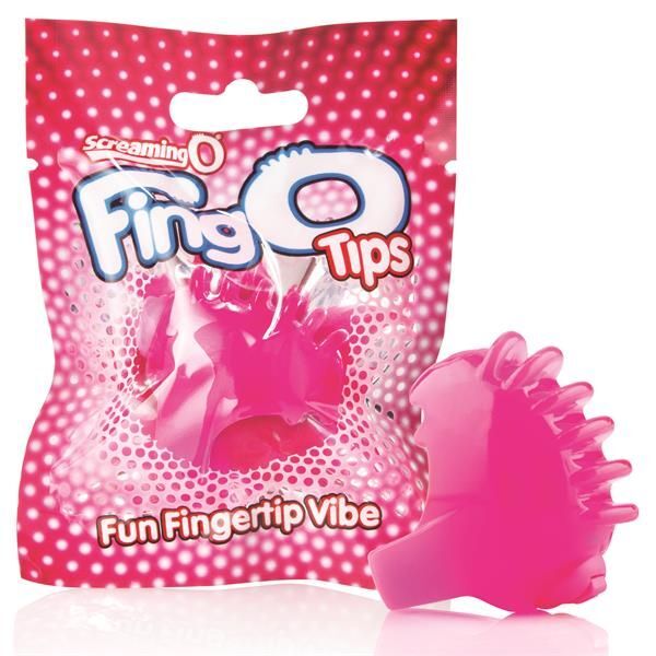 Screaming O FingO Tips Silicone Fingertip Mini Vibe – Silicone Mini Vibrator > Vibrators > Finger Vibrators