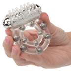 Maximus Waterproof Enhancement Ring with 10 Stroker Beads – Flexible TPR Cock Ring > Cock Ring > Vibrating
