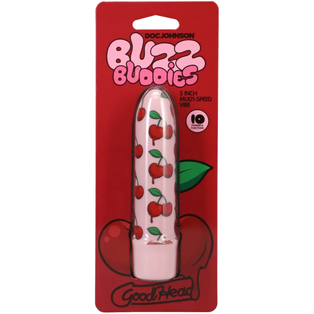 Goodhead Cherry - 5-Inch Multi-Speed Waterproof Vibrator Multi > Vibrators > Mini Vibrators