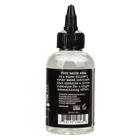 Fuck Sauce Anal Numbing Lubricant 4 Oz Default Title Anal Lubricant