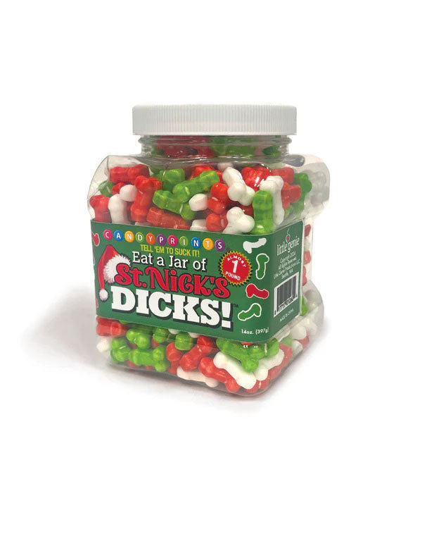 Eat a Jar of St. Nicks Dicks – Novelty Edible Candy Jar > Novelties > Candy & Edible Items
