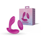 Epiphany Clitoral Rollerball Panty Vibe (Berry) – Remote-Controlled Dual Motor Panty Vibrator > Sex Toys For Ladies > Panty Vibes