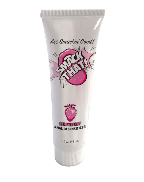 Smack That Anal Desensitiser Strawberry Flavoured 44 ml Tube Anal Lubricant
