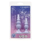 First Time Crystal Beaded Duo (Purple) – Beginner Beaded Anal Probe Set > Anal Range > Anal Beads