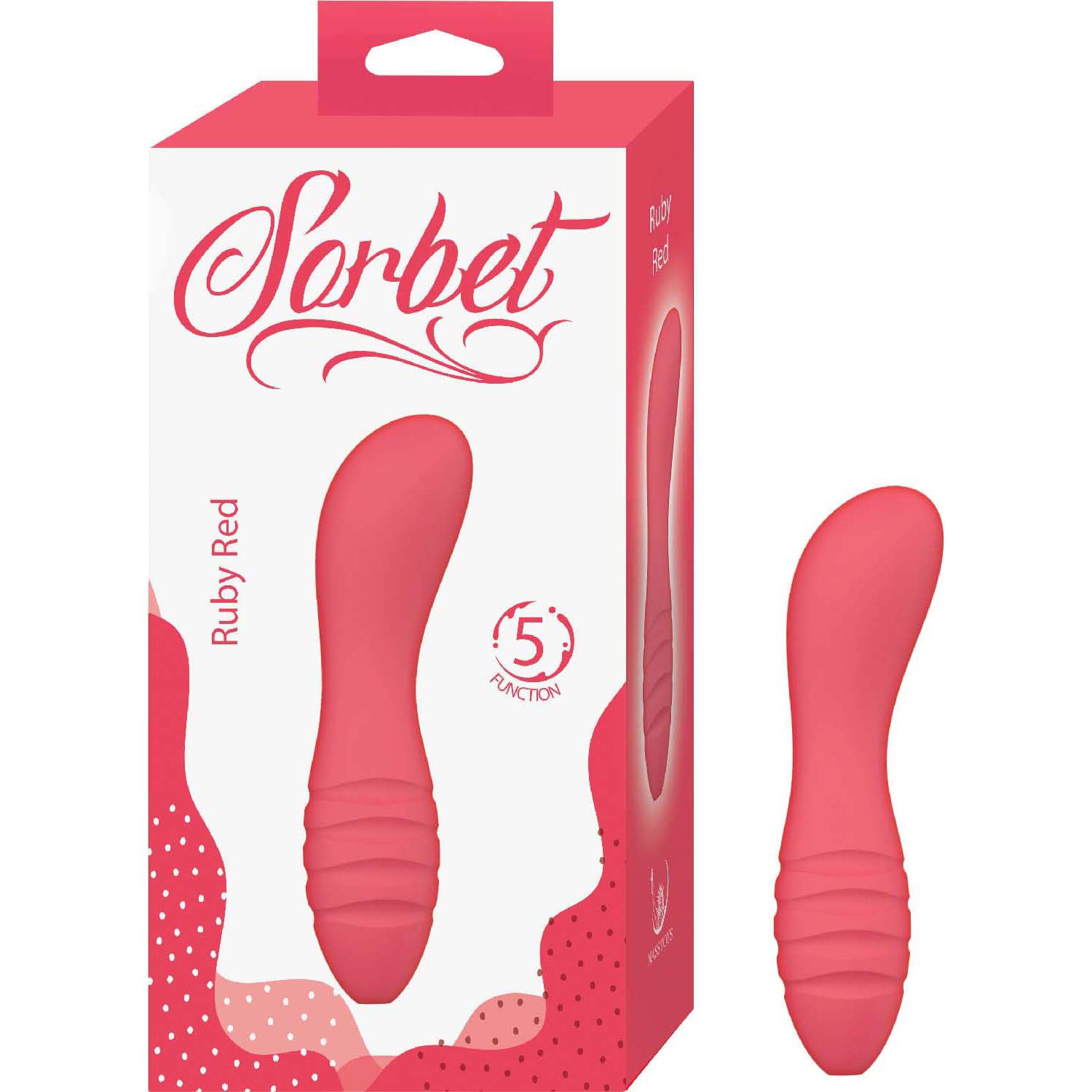 Nasstoys Ruby Red – Silicone Bullet Vibrator Red > Vibrators > Mini Vibrators Main image