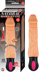 Natural Realskin Hot Bendable Vibrator Flesh > Vibrators > Realistic Vibrators