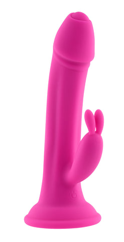 Somebunny To Love Pink Rechargeable Rabbit Vibrator With 9 Modes VIBRATORS-RABBIT