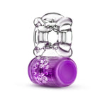 Play With Me Pleaser Cock Ring in Purple > Cock Ring > Vibrating