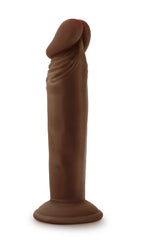 Dr Skin Plus 6 Inch Posable Chocolate Dildo > Dildos > Slim Dildos