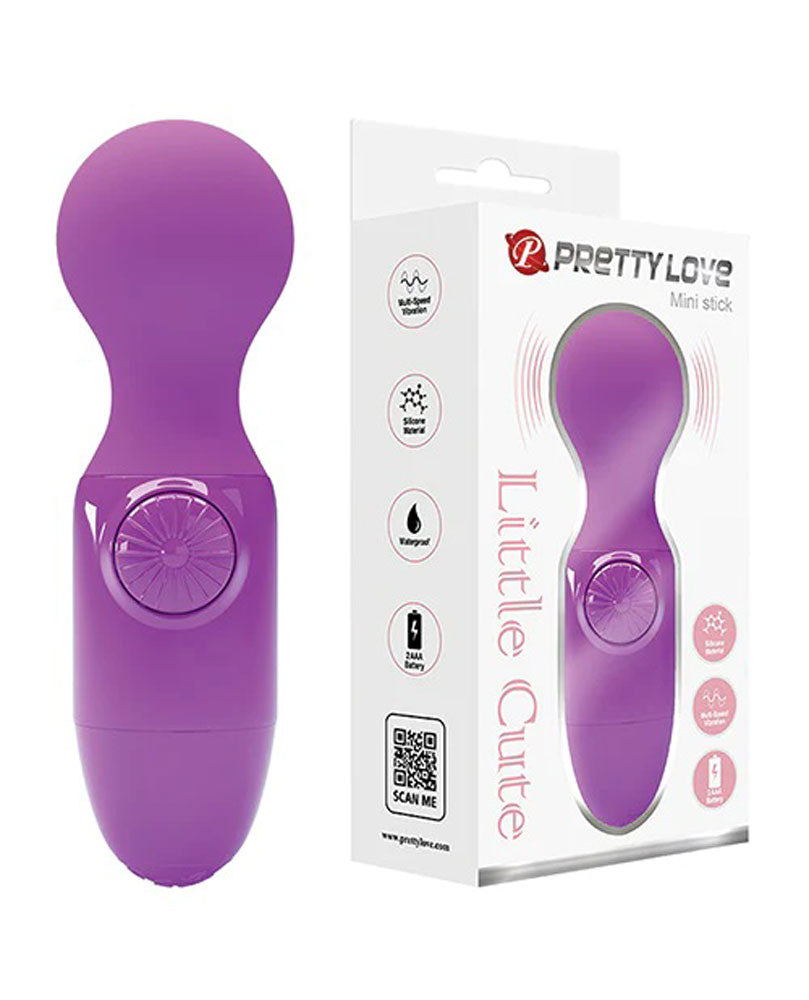 Pretty Love Mini Stick Purple Powerful Adult Intimacy Massager Vibrators