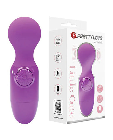 Pretty Love Mini Stick Purple Powerful Adult Intimacy Massager Vibrators