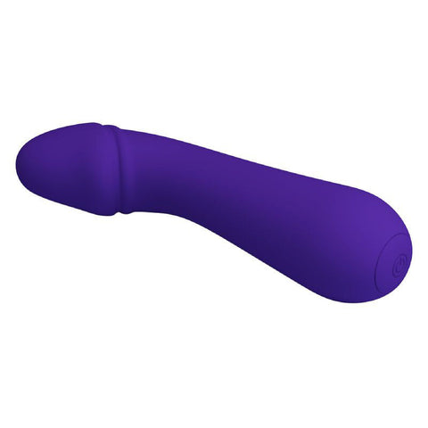 Cetus Rechargeable Purple G-Spot Vibrator With Silicone Design Vibrators